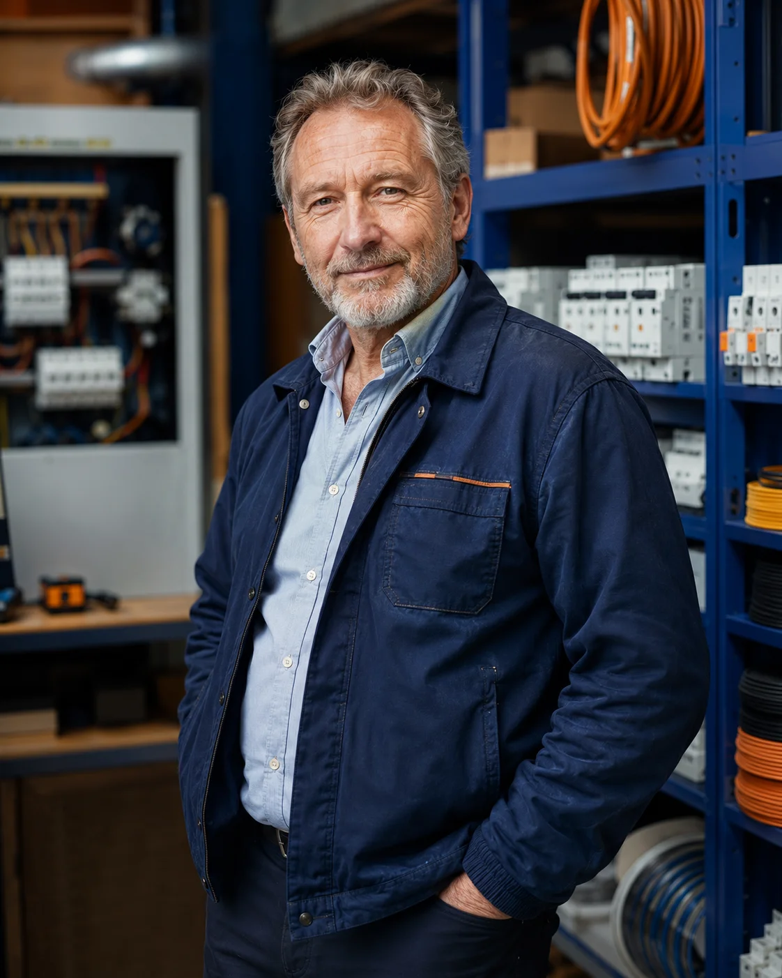 Alain, ancien électricien et vendeur professionnel
